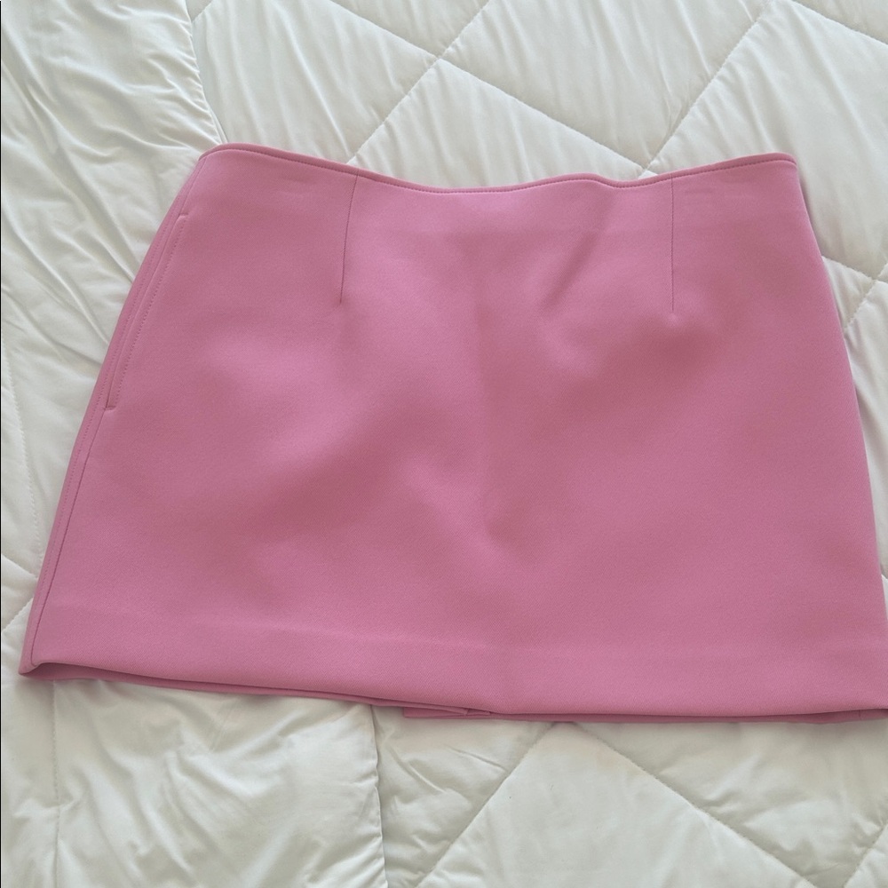 Recto Pink Women's Mini Skirt - Classic A-Line